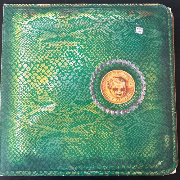 Alice Cooper Billion Doller Babies LP 1973 Gate Fold Vinyl With Insert - Picture 4 of 4